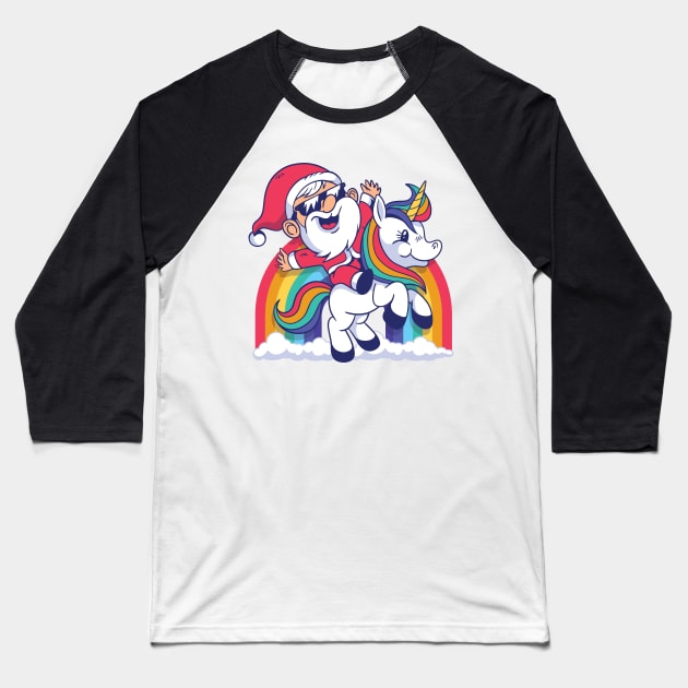 unicorn christmas, christmas unicorn, christmas, unicorn, unicorn shirt, christmas horse, horses shirt Baseball T-Shirt by Shadowbyte91